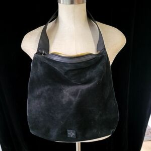 India Hicks Suede Bucket Bag